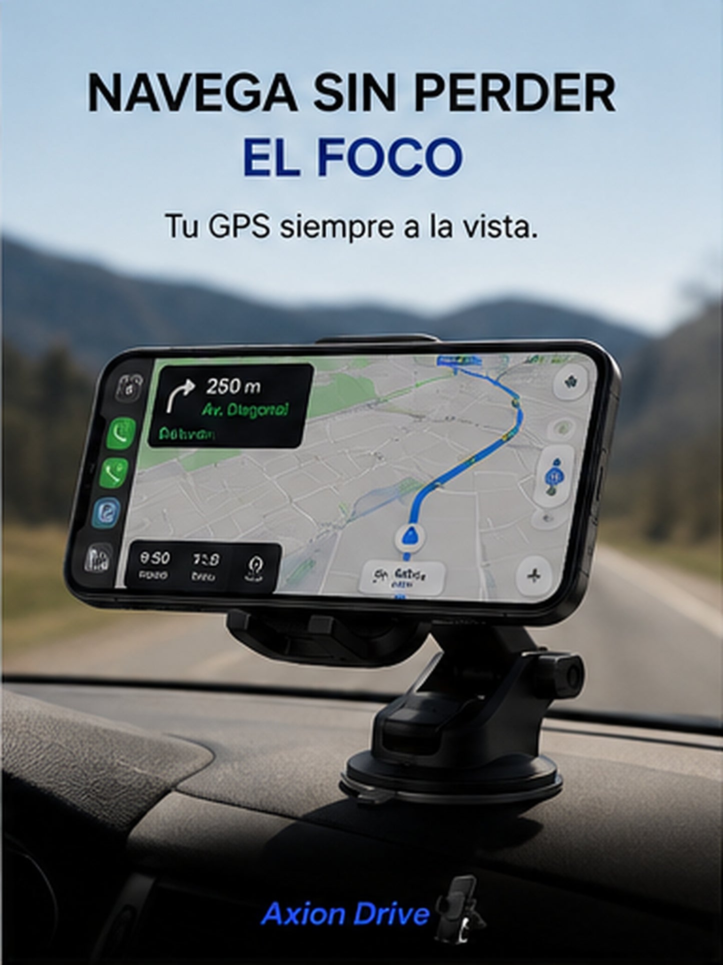 Soporte de Conducción Segura para Teléfono