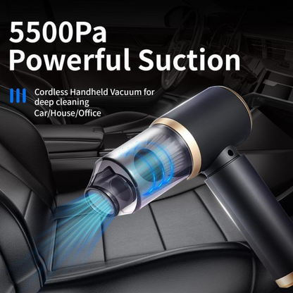 Aspirador portátil inalámbrico para coche